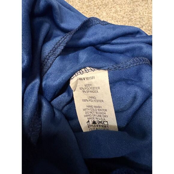 Charlotte Russe Lined Blue Soft Lace size Medium - Picture 7 of 10